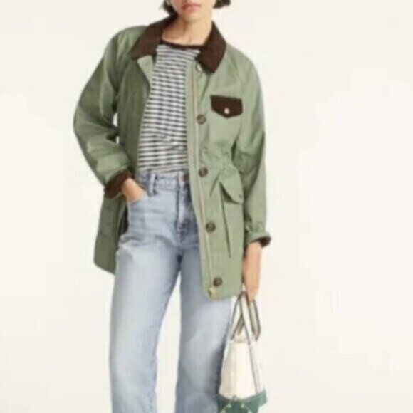 J.Crew oversized Classic Field Jacket Women’s Sz XS-S NWT - Picture 16 of 16